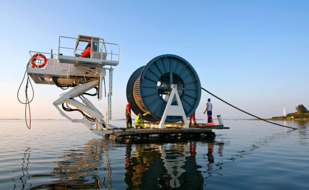 Submarine Underwater Optical Fiber Cable